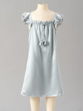 22 Momme Sweet Ruffled Silk Dress For Girls - DIANASILK